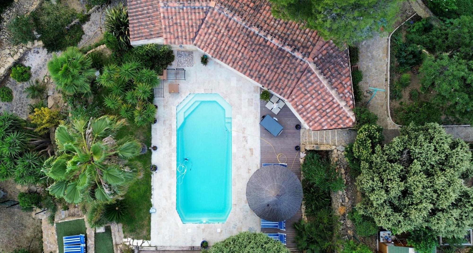 Gîte Vue Mer La Cadière-d'Azur Exterior foto